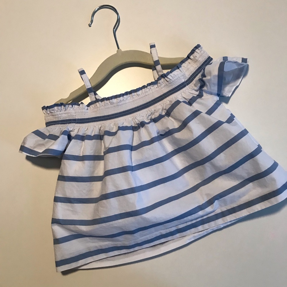 18-24 mo off the shoulder Janie and Jack blouse